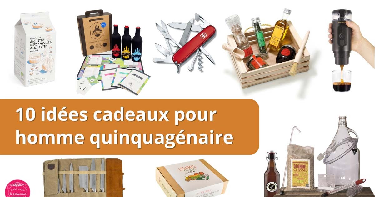 Les meilleures idées cadeaux pour un homme quinquagénaire qui aime cuisiner