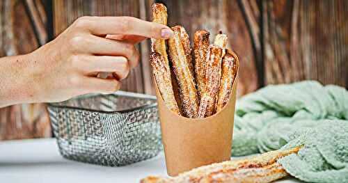 Churros au air fryer : la vraie recette sans oeuf !