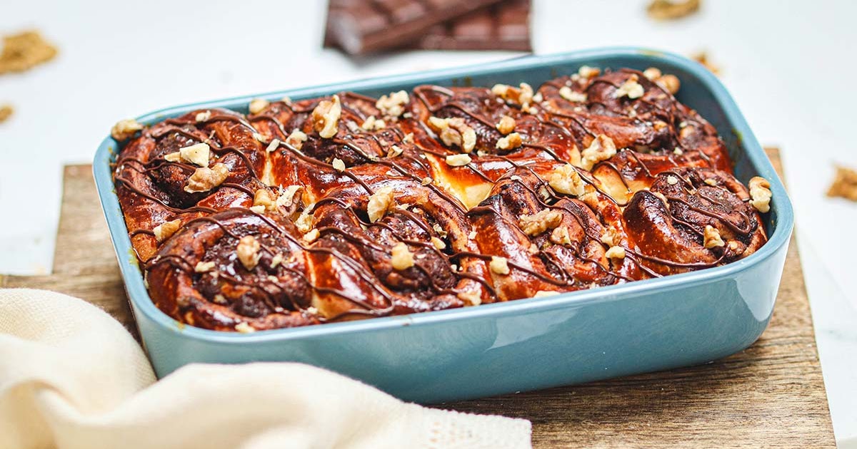 Chocolate rolls : la recette des petites brioches roulées au chocolat