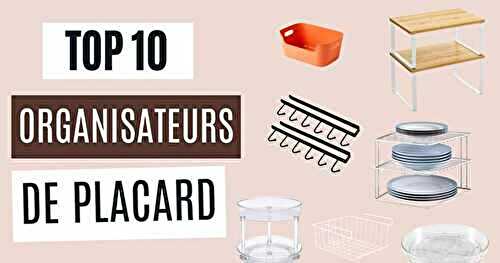 Top 10 des organisateurs de placards - spécial cuisine !