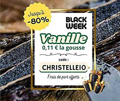 Black Friday : vanille à partir de 11 centimes la gousse