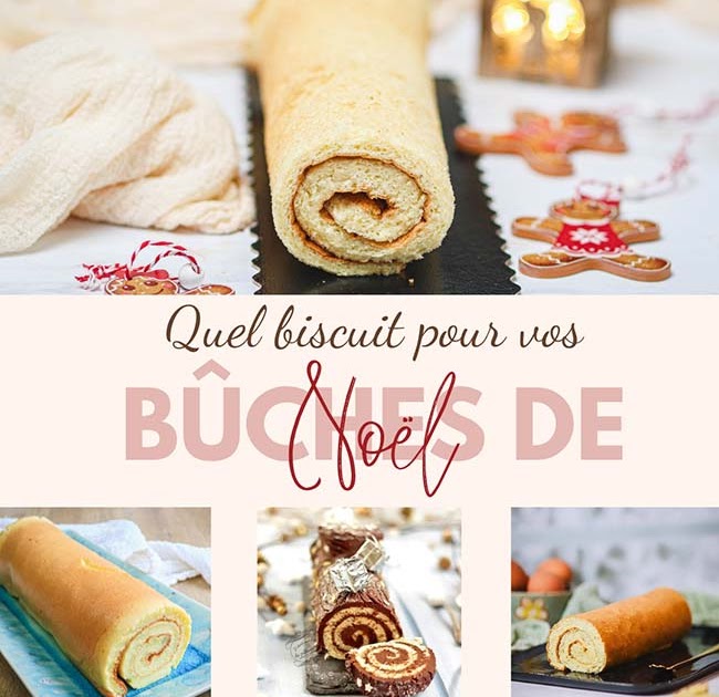 Quel biscuit choisir pour vos bûches roulées ? On compare tout !