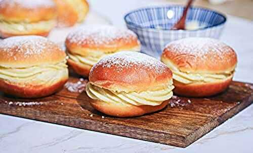 Boules de Berlin : des beignets fourrés à la crème pâtissière