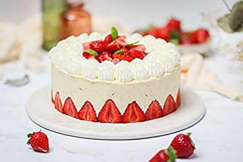 Fraisier mousseline : la recette facile, rapide et gourmande !