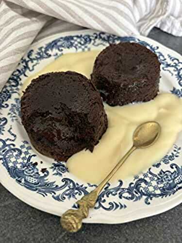 Fondant au chocolat sans œufs et sans farine