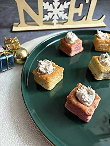 Amuses bouches thon et fromage frais