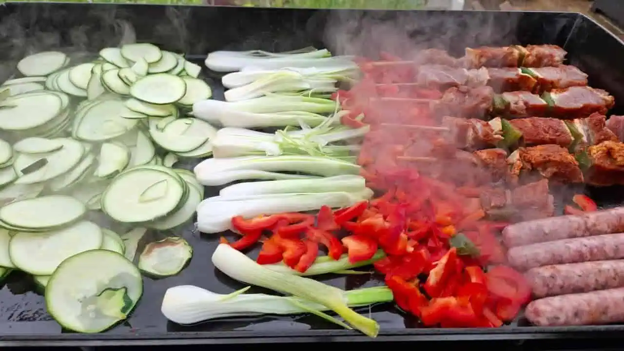 Légumes à la plancha