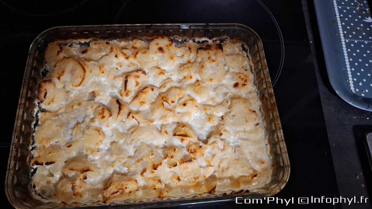 Gratin de topinambour