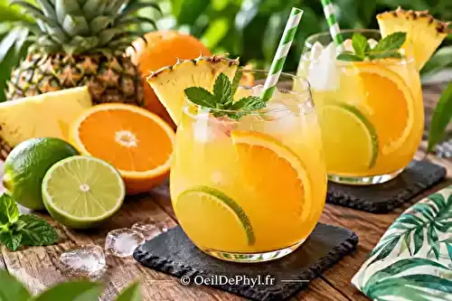 Boisson fraîcheur sans alcool