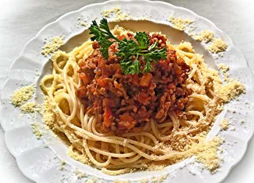 Sauce Bolognaise italienne (ragù alla bolognese)