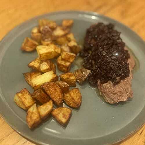 Bavette à l'échalote au vin rouge, recette de bistrot