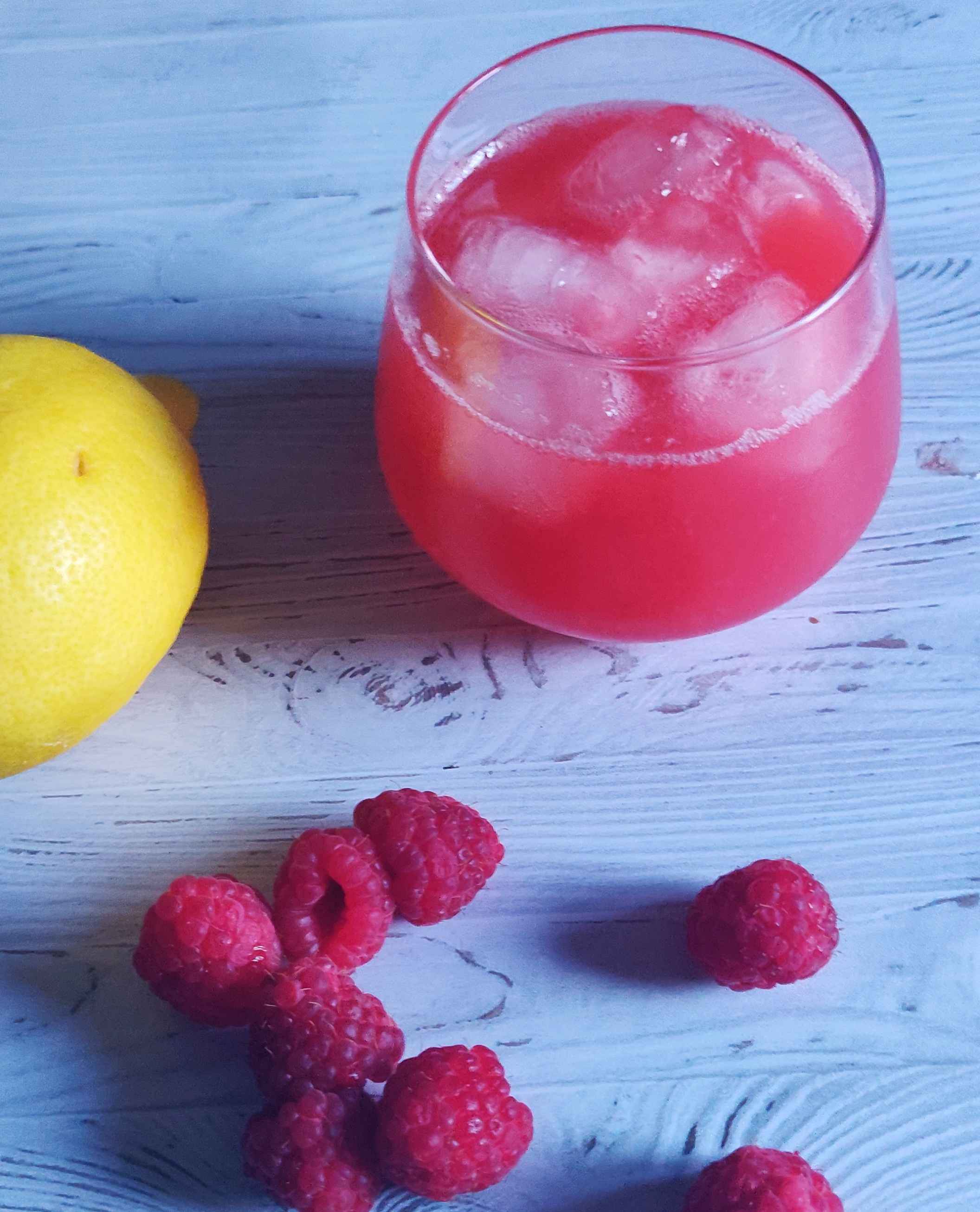 Limonade à la framboise