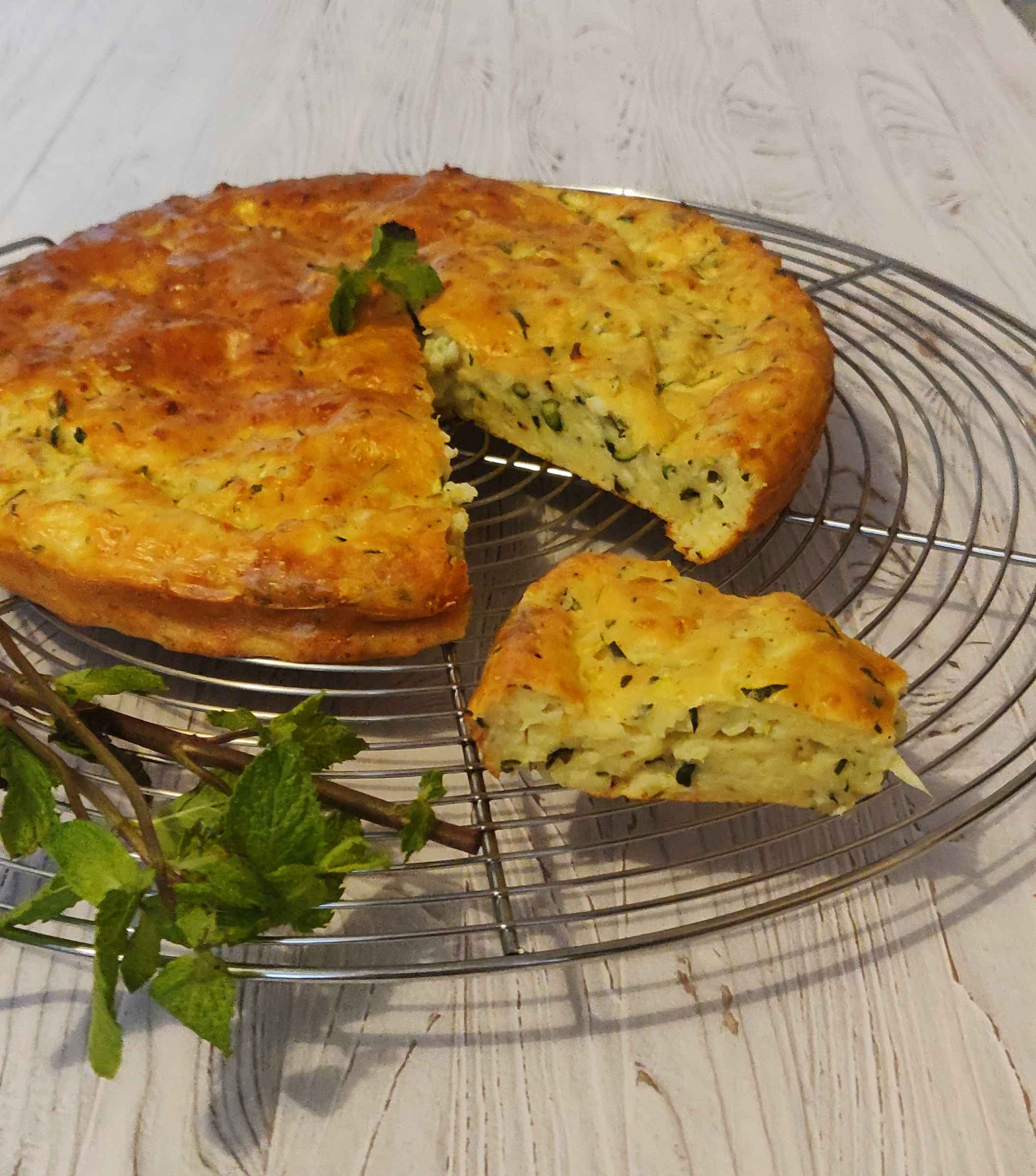 Gâteau de courgettes