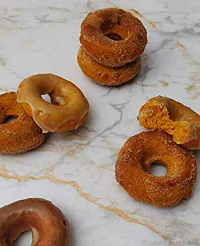 Donuts au four à la citrouille