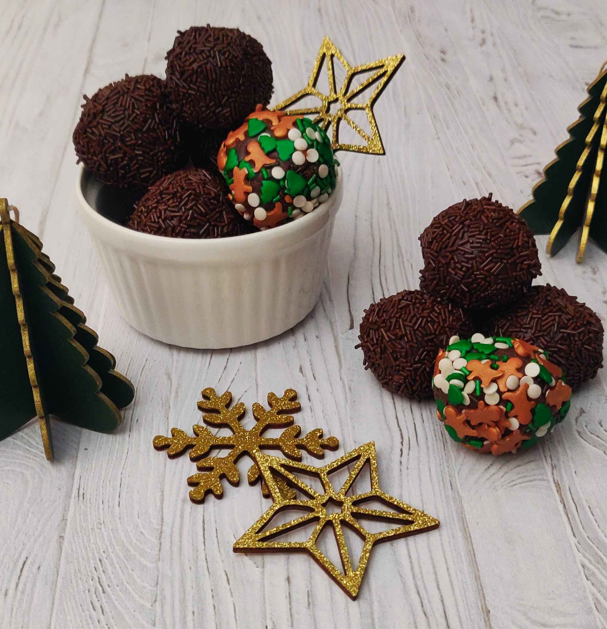 Brigadeiros à ma façon (truffes brésiliennes)