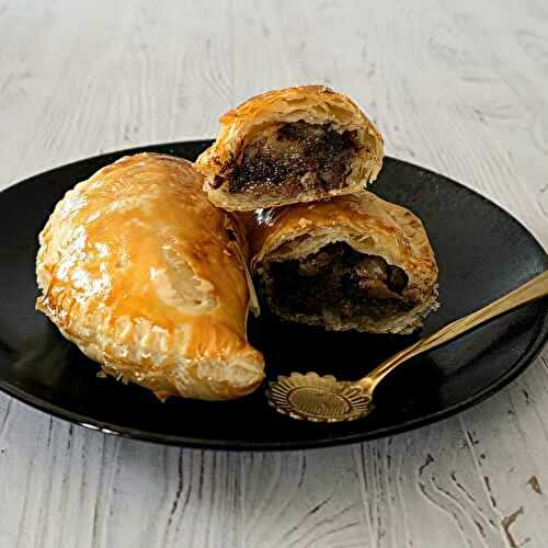 Chaussons poire amande chocolat