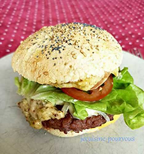 Pain hamburger sans gluten 