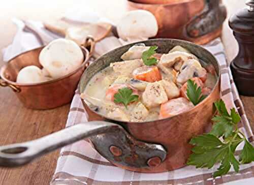 Blanquette de veau à l’ancienne  » Paul Bocuse »