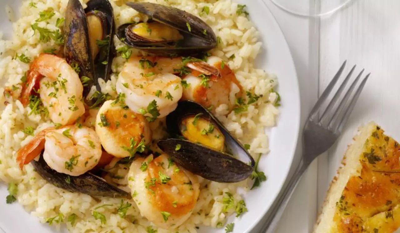 Risotto aux fruits de mer