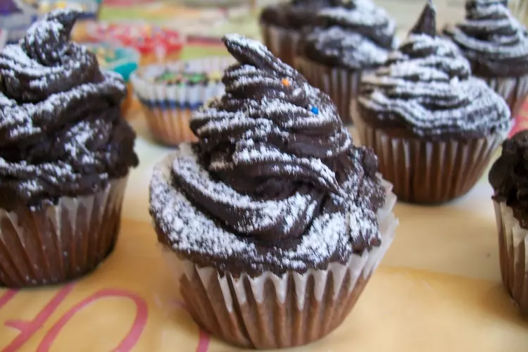 Cupcakes au chocolat