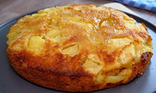 Gâteau aux pommes moelleux et fondant