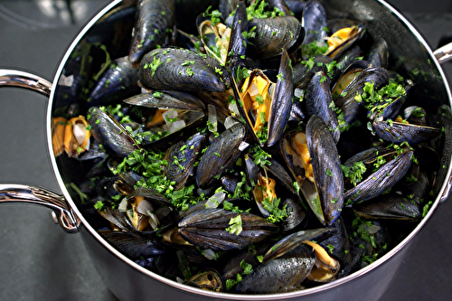Moules Marinières à la Crème