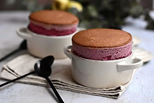 Soufflé Glacé au Cassis