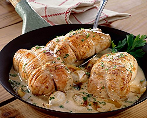 Paupiette de Veau à la Normande