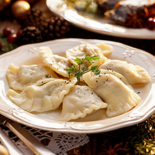 Ravioles aux Parmesan et Cèpes