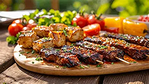 Barbecue, 3 plats ,3 idées