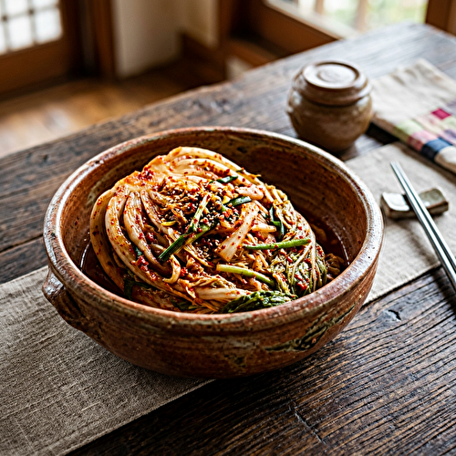 Recette du Kimchi Coréen