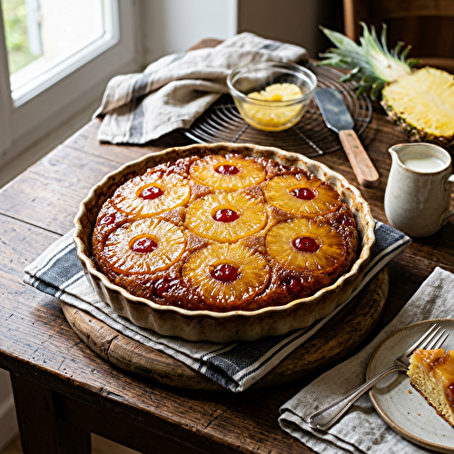 Tarte à l’Ananas Maison