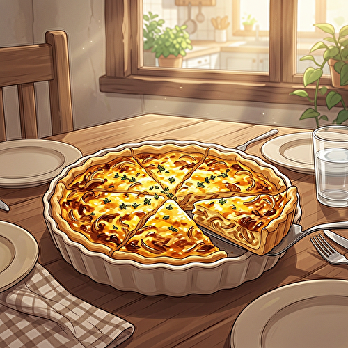 Recette de la Tarte à l’Oignon