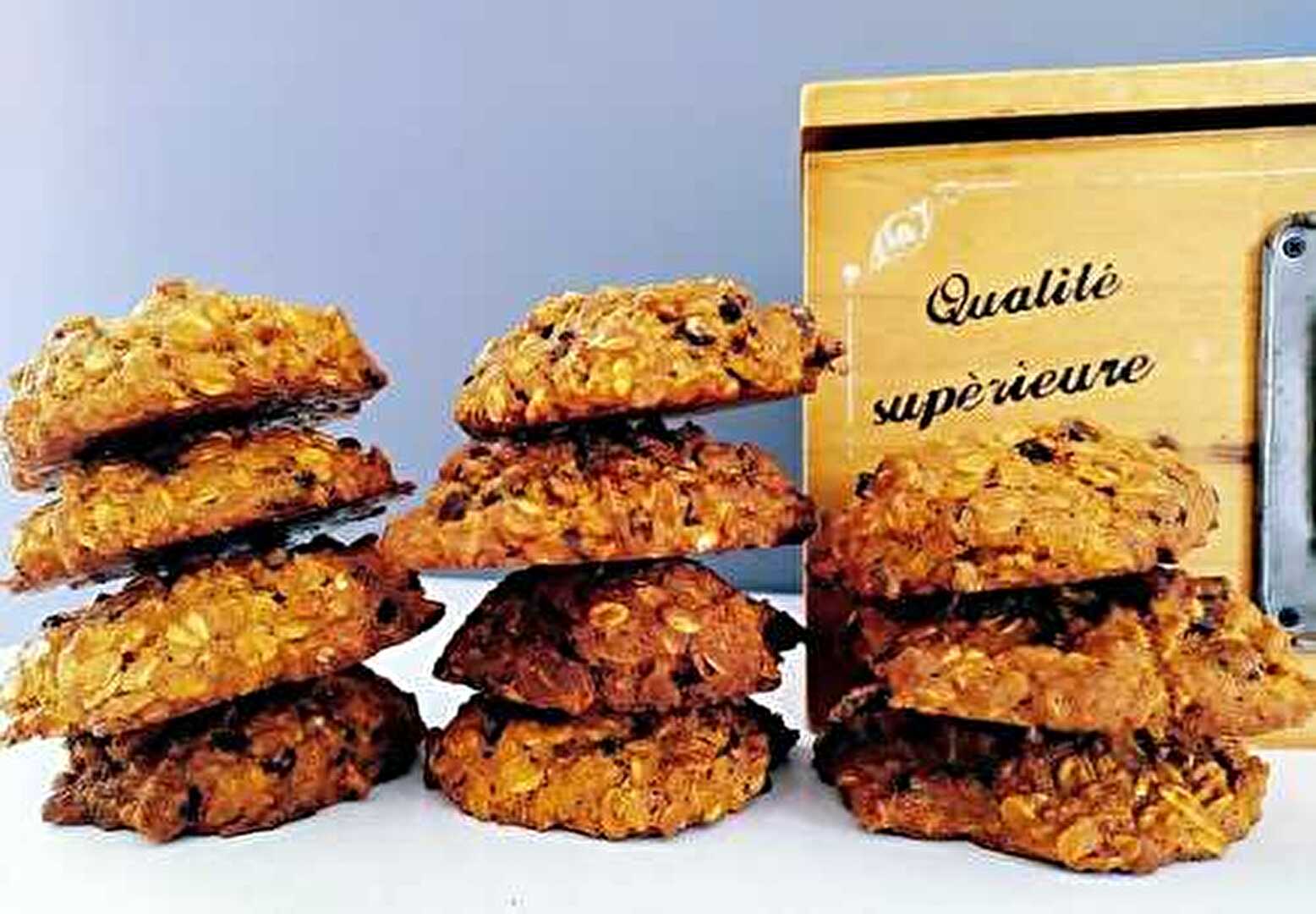 Cookies healthy aux flocons d’avoine - IG Bas