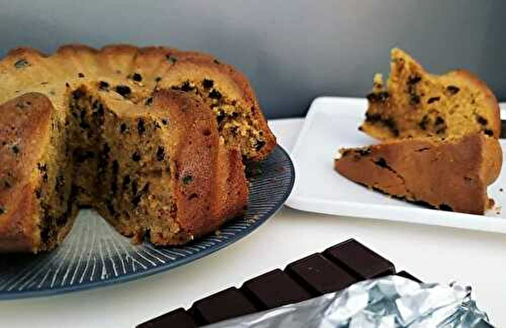 Gâteau au yaourt et chocolat - IG Bas