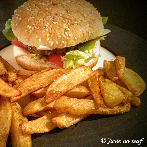 Burger à la Tome de chèvre