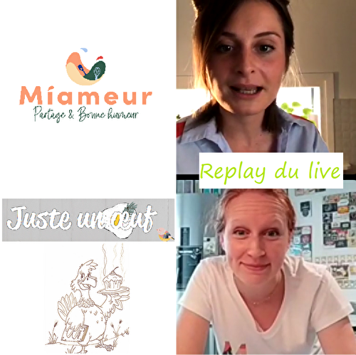 Live "courgettes grillées, sauce yaourt et vinaigrette à la tapenade" avec Miameur.com