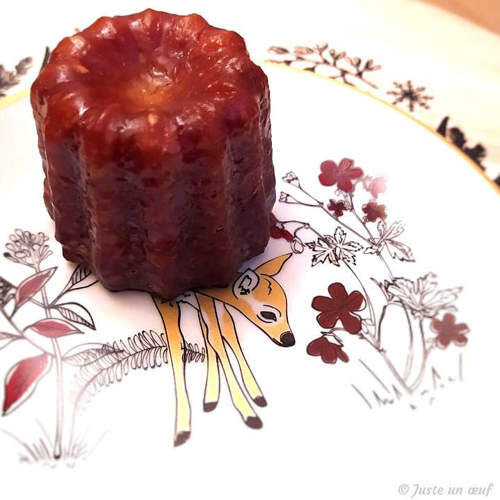 Cannelés apéritifs chèvre-miel