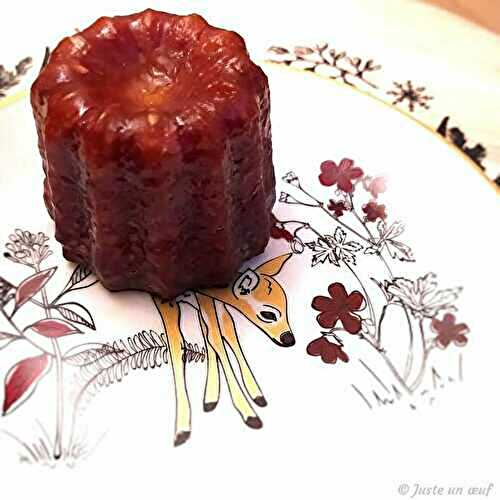 Cannelés apéritifs chèvre-miel