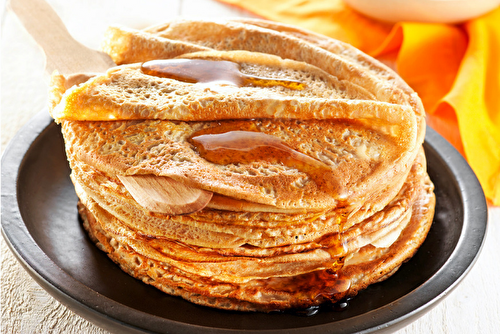 Les recettes de crêpes sans lactose