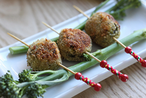 Boulettes de bimi panées, l’apéro veggie