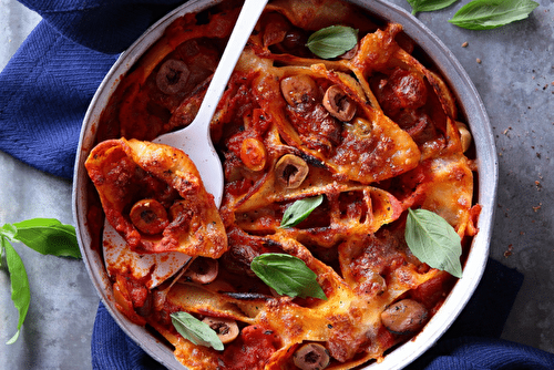 Gratin de Conchiglioni, la parfaite recette du dimanche soir