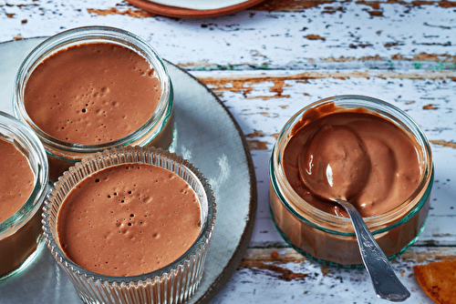 La crème au chocolat parfaitement onctueuse