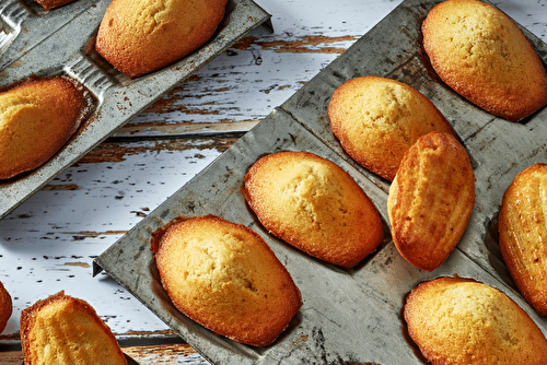 Madeleines délicieusement vanillées