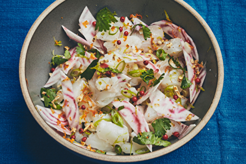 Ceviche de poisson blanc