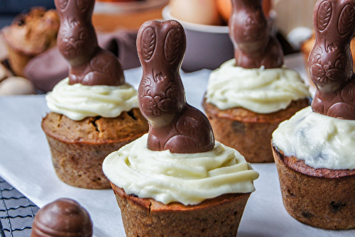 Muffins de Pâques aux pépites de chocolat