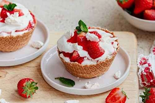 Eton Mess aux fraises