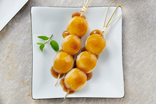 Mitarashi-dango