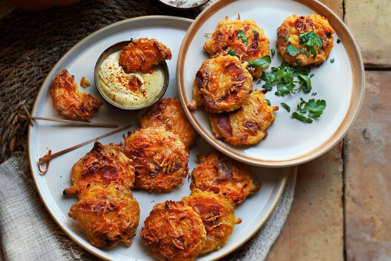 Croquettes de courge à l’Emmental