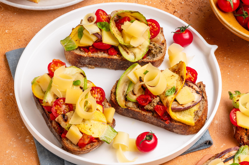 Bruschetta à l’Emmentaler AOP suisse